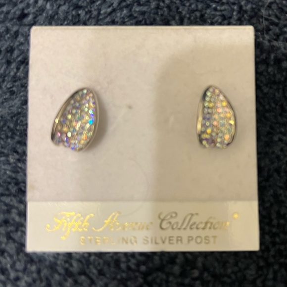 Fifth Avenue Collection “Luminescent Accent” Swarovski Crystal Earrings - Picture 3 of 4